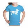Big Girl's Word Art T-shirt - Dachshund