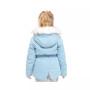 Little and Big Girls' Parka Jacket with Insulated Hood
