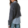 Women's Cable Crew Sweater