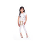 Child Annie Star Cream Graphic Print Tunic