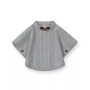 Girls' Organic Cotton Sweater Cape, For Kids
