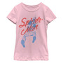 Girl's Marvel Spider-Man Cursive Child T-Shirt