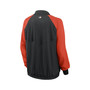 Women's Black San Francisco Giants Authentic Collection Team Raglan Performance Full-Zip Jacket