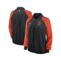 Women's Black San Francisco Giants Authentic Collection Team Raglan Performance Full-Zip Jacket