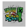 Girl's Minecraft Having a Blast  Child T-Shirt