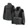 Women's Charcoal San Francisco Giants Packable Half-Zip Jacket
