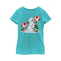 Girl's Toad Snowman Child T-Shirt