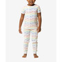 Little Boys and Girls Peace and Love 2-Piece Matching Family Pajama Set