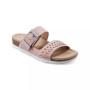 Women's Emani Round Toe Casual Flat Slip-on Sandals