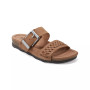 Women's Emani Round Toe Casual Flat Slip-on Sandals
