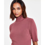 Women's Turtleneck Half-Sleeve Sweater