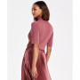Women's Turtleneck Half-Sleeve Sweater