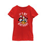 Girl's Mickey & Friends It's My Birthday Group Shot Child T-Shirt