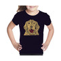 Big Girl's Word Art T-shirt - Dog