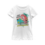 Girl's The Little Mermaid Off Duty Ariel Child T-Shirt
