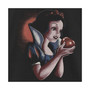 Girl's Snow White and the Seven Dwarfs Eating Apple Portrait Child T-Shirt