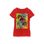 Girl's Jurassic Park T. Rex and Velociraptor  Child T-Shirt