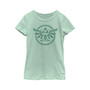 Girl's The Legend of Zelda: Tears of the Kingdom Green Hyrule Crest Child T-Shirt