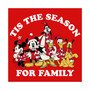 Girl's Mickey & Friends Season For Family  Child T-Shirt