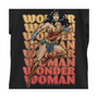 Girl's Wonder Woman Distressed Retro Name Stack Child T-Shirt