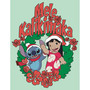 Girl's Lilo & Stitch Mele Kalikimaka Christmas  Child T-Shirt