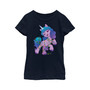 Girl's My Little Pony: A New Generation Izzy Moonbow Christmas Lights  Child T-Shirt