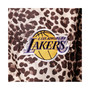 Women's G-Iii Sports By Carl Banks Leopard Los Angeles Lakers Gabriella Windbreaker Half-Zip Hoodie