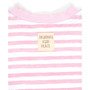 Little Boys and Girls Petal Stripe 2-Piece Matching Family Pajama Set