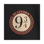 Girl's Harry Potter Platform 9 3/4 Logo Badge Child T-Shirt