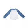 Child Girl and Child Boy Baseball Tee