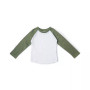 Child Girl and Child Boy Baseball Tee
