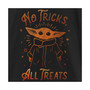 Girl's Star Wars: The Mandalorian Halloween Grogu No Tricks All Treats Child T-Shirt