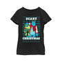 Girl's Monsters Inc. Mike and Sully Scary Christmas  Child T-Shirt