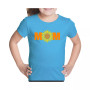 Big Girl's Word Art T-shirt - Mom Sunflower