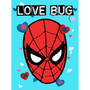 Girl's Valentine's Day Spider-Man Love Bug  Child T-Shirt