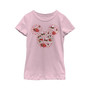 Girl's Mickey & Friends Mickey and Friends Candy Silhouette  Child T-Shirt