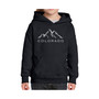 Big Girl's Word Art Hooded Sweatshirt - Colorado Ski Towns