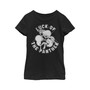 Girl's St. Patrick's Day Black Panther Luck of the Panther Child T-Shirt