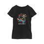 Girl's Minecraft Steve and Skeleton  Child T-Shirt