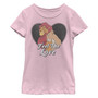 Girl's Lion King Simba and Nala Feel The Love Child T-Shirt