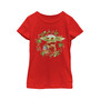 Girl's Star Wars The Mandalorian Christmas The Child Wreath  Child T-Shirt