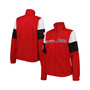 Women's Red Atlanta Hawks Change Up Full-Zip Track Jacket