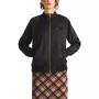 Women's Washed Satin Boyfriend Jacket
