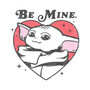 Girl's Star Wars The Mandalorian Valentine's Day Grogu Be Mine  Child T-Shirt