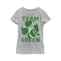 Girl's Green Lantern St. Patrick's Day Team Green Child T-Shirt