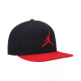 Men's White Jumpman Pro Logo Snapback Adjustable Hat