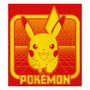 Girl's Pokemon Digital Running Pikachu Smile Child T-Shirt