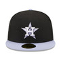 Men's Black Houston Astros Side Patch 59FIFTY Fitted Hat