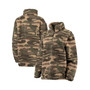 Women's Camo New York Yankees Sherpa Quarter-Zip Jacket