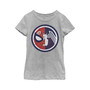 Girl's Spider-Man Venom Split Circle  Child T-Shirt